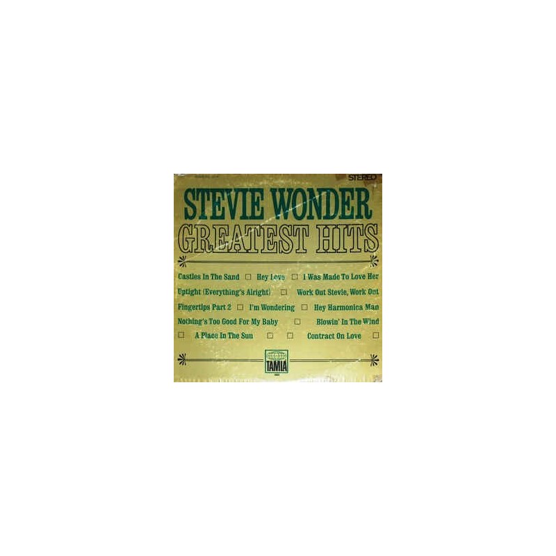 Wonder ‎Stevie – Greatest Hits|1968    Motown ‎– 257-15-054