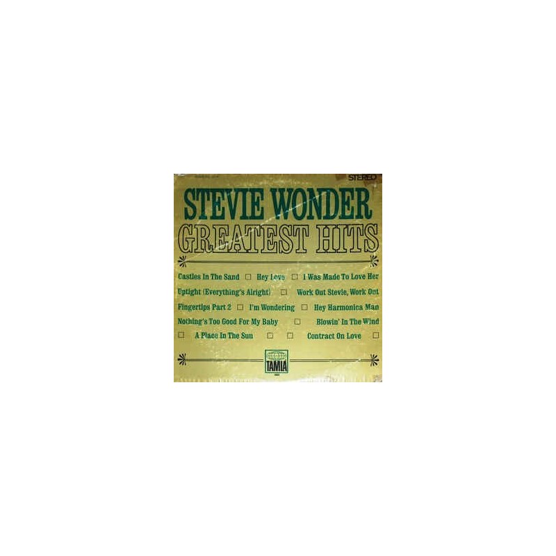 Wonder Stevie – Greatest Hits|1968 Motown – 257-15-054 Wonder Stevie – Greatest Hits|1968 Motown – 257-15-054