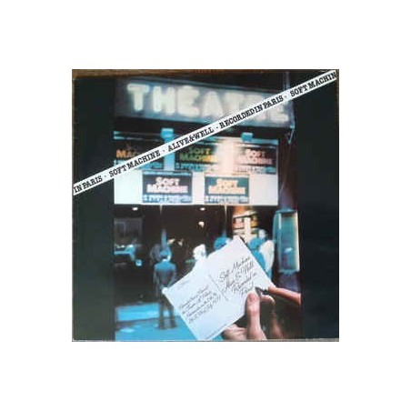Soft Machine ‎– Alive And Well Recorded In Paris|1978     Harvest ‎– 5C 062-60438