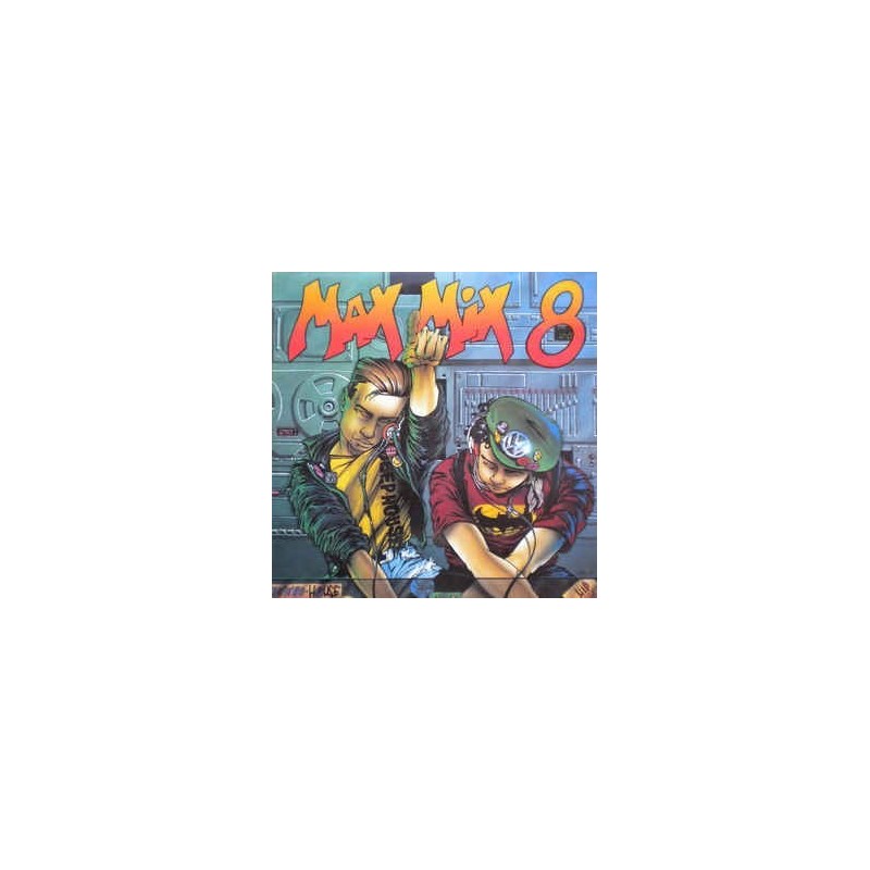 Various ‎– Max Mix 8|1989    Max Music ‎– LP 355