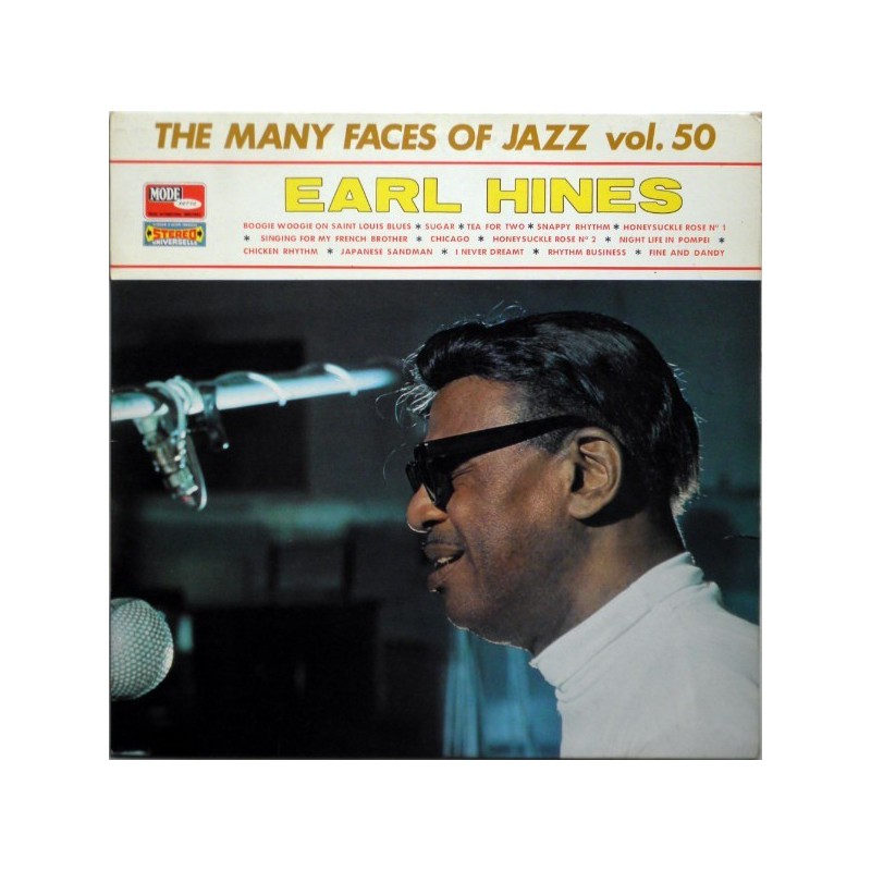 Hines Earl ‎– The Many Faces Of Jazz Vol.50|CMDINT. 9861