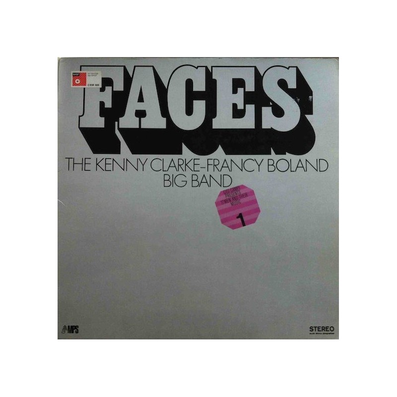 Clarke Kenny - Francy Boland Big Band The ‎– Faces 17 Men & Their Music| 066 CRY 45 791