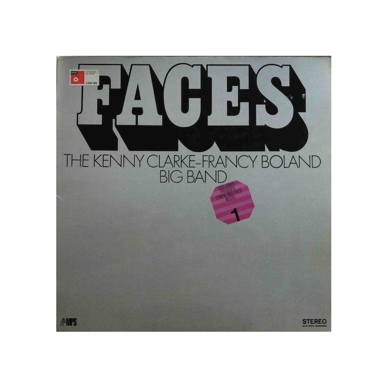 Clarke Kenny - Francy Boland Big Band The – Faces 17 Men & Their Music| 066 CRY 45 791 Clarke Kenny - Francy Boland Big Band The – Faces 17 Men & Their Music| 066 CRY 45 791