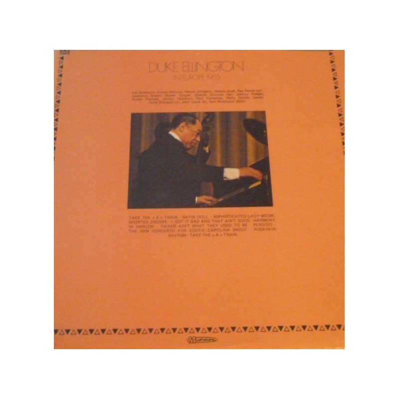 Ellington Duke – In Europe 1965| Musidisc – 30 JA 5189 Ellington Duke – In Europe 1965| Musidisc – 30 JA 5189