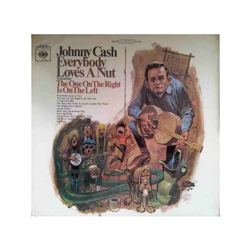 Cash ‎Johnny – Everybody Loves A Nut| CBS ‎– S 62 717 Germany