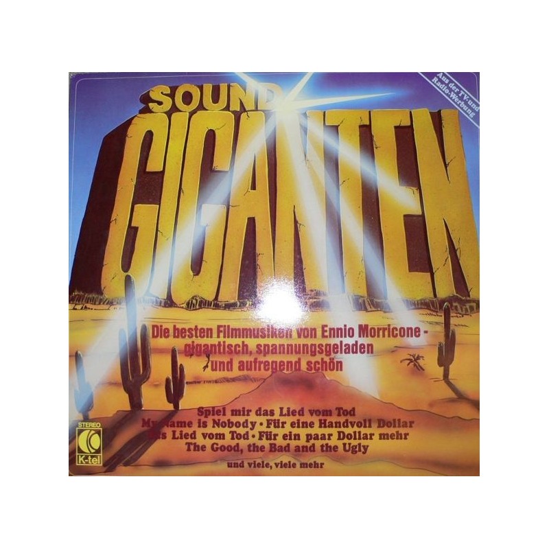 Morricone ‎Ennio – Sound Giganten|1980      K-Tel ‎– TG 1271