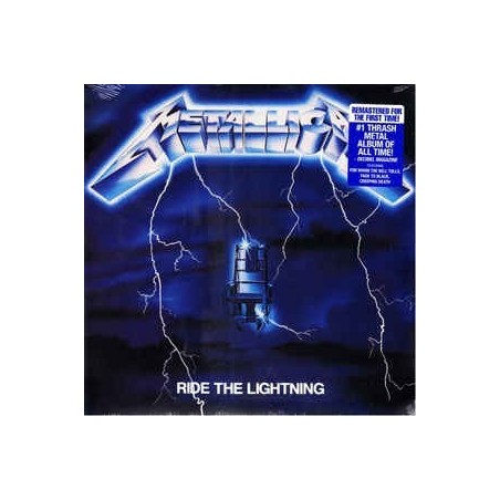 Metallica ‎– Ride The Lightning|1984/2016     Blackened Recordings ‎– BLCKND004R-1