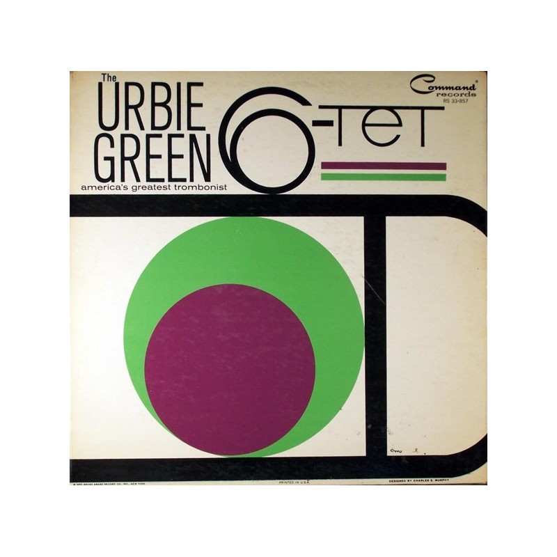 Green Urbie The 6-Tet – The Urbie Green 6-Tet|1963 Command – RS 33-857 Green Urbie The 6-Tet – The Urbie Green 6-Tet|1963 Command – RS 33-857