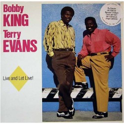 King Bobby & Terry Evans ‎– Live And Let Live!|1988      Marat Records ‎– Marat CM 10