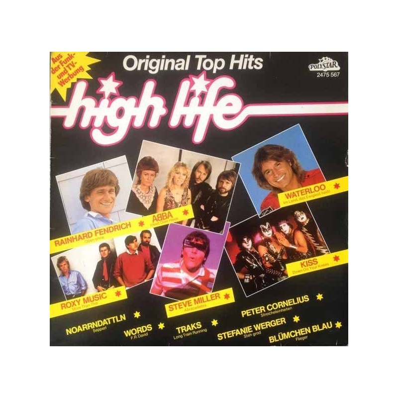 Various ‎– High Life|1982     Polystar– 2475 567