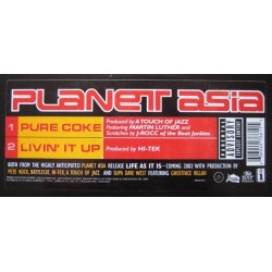 Planet Asia ‎– Pure Coke / Livin&8216 It Up|2001 	0694976611  Maxi Single