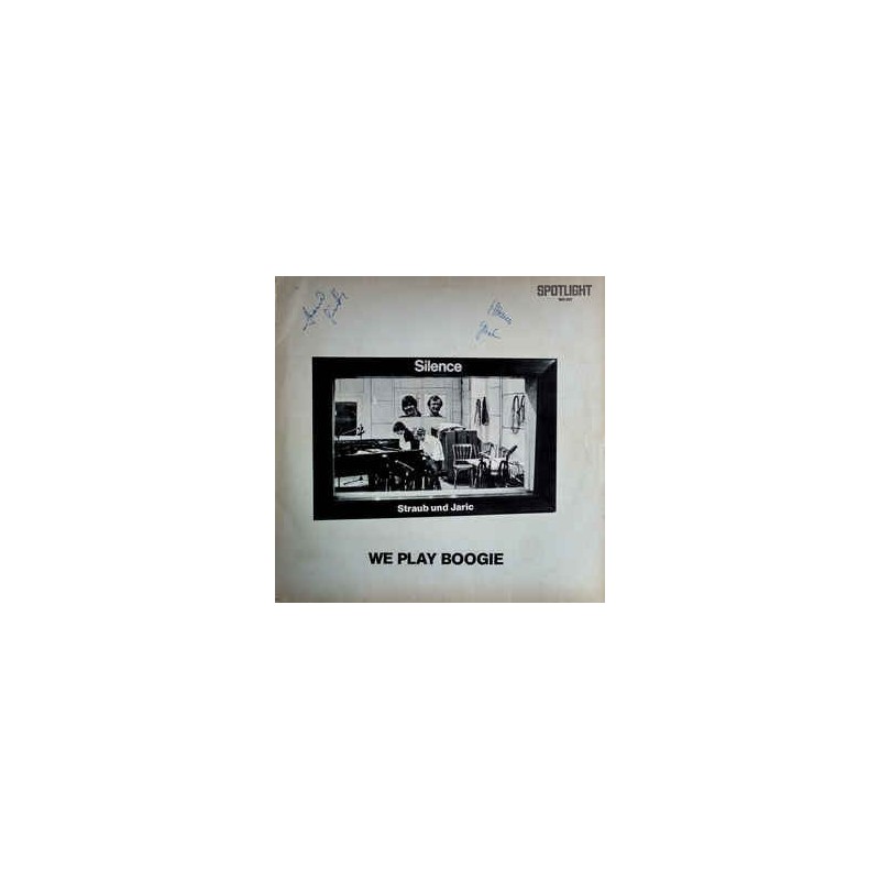 Straub Und Jaric ‎– We Play Boogie|1979     Spotlight‎– 900.001