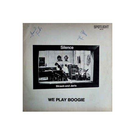 Straub Und Jaric ‎– We Play Boogie|1979     Spotlight‎– 900.001