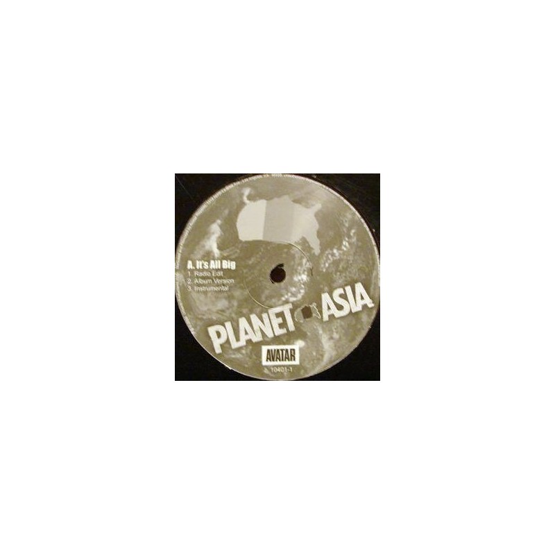 Planet Asia ‎– It&8217s All Big / Right Or Wrong|2004  10401-1  Maxi Single
