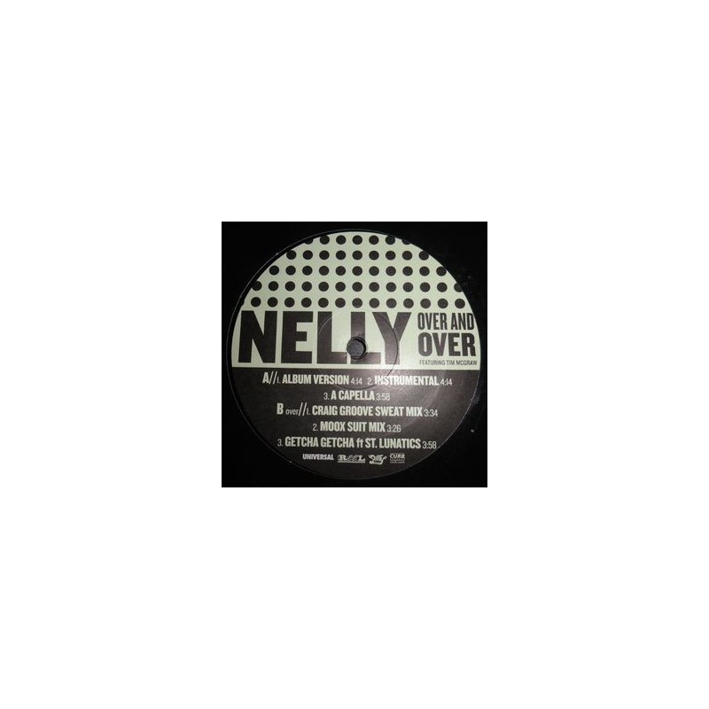 Nelly ‎– Over And Over|2004 NELLYVP9 Promo Maxi Single