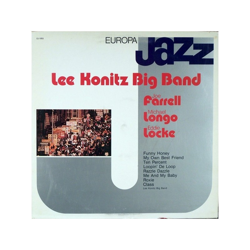 KonitzLee  Big Band  ‎– Europa Jazz|1981    Europa Jazz ‎– EJ-1053