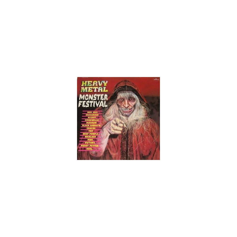 Various – Heavy Metal Monster Festival|1987 Mercury – 14 004 6 Various – Heavy Metal Monster Festival|1987 Mercury – 14 004 6