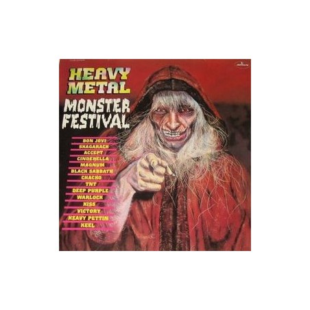 Various ‎– Heavy Metal Monster Festival|1987     Mercury ‎– 14 004 6