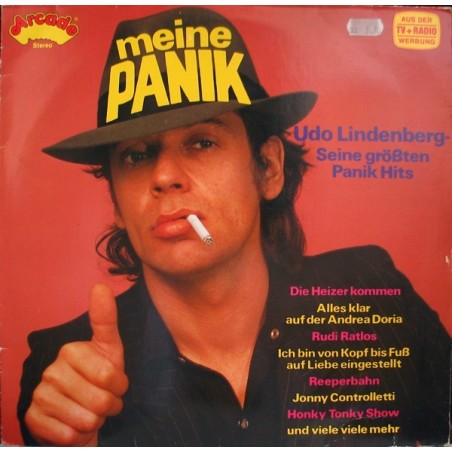 Lindenberg Udo ‎– Meine Panik – Seine Größten Panik Hit|1980    Arcade ‎– ADE G 115