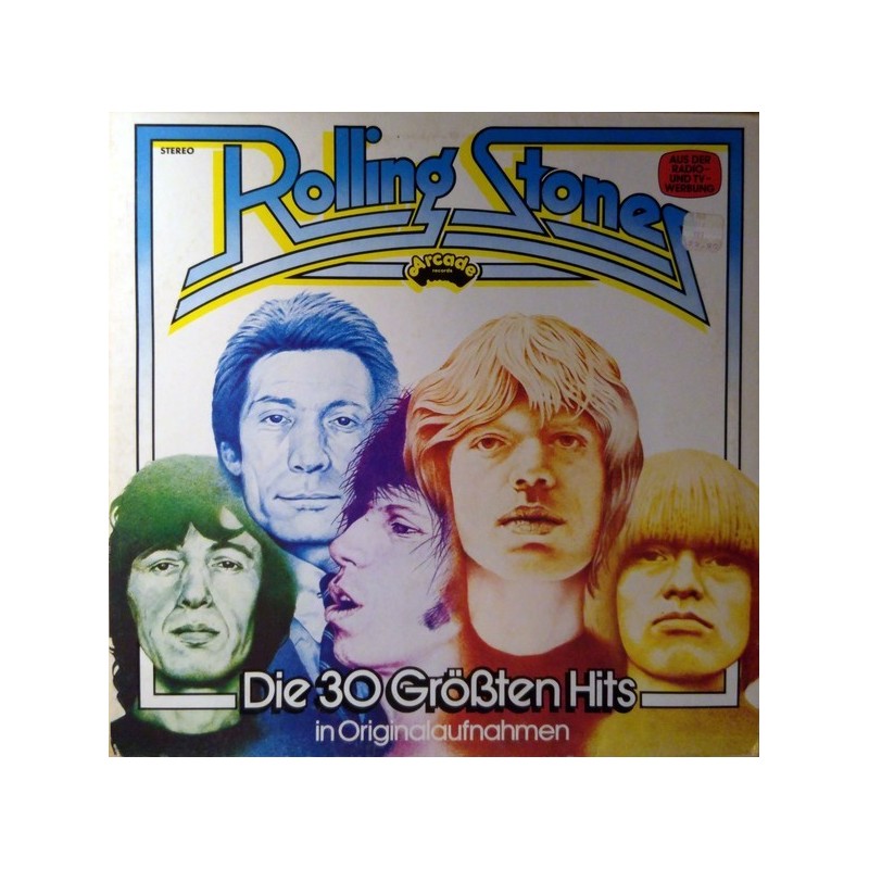 Rolling Stones ‎– Die 30 Größten Hits In Originalaufnahmen|1977    Arcade Records‎– ADE G 27