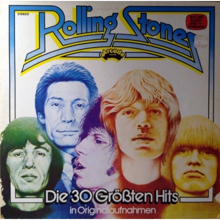 Rolling Stones ‎– Die 30 Größten Hits In Originalaufnahmen|1977    Arcade Records‎– ADE G 27