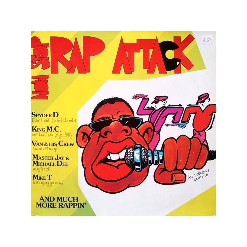 Various ‎– Non Stop Rap Attack|1986     Streetheat ‎– STH 5003