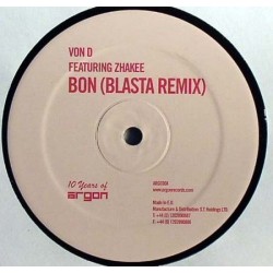 Von D ‎– Bon (Remixes)|2010  ARG030  Maxi Single