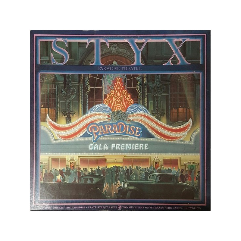 Styx ‎– Paradise Theatre|1981   A&M Records	AMLK 63719
