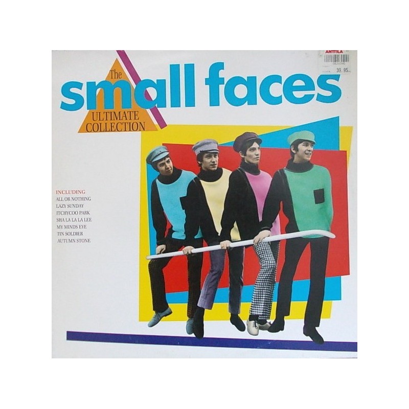 Small Faces  The ‎– The Ultimate Collection|1990    Castle Communications ‎– CTVLP 004