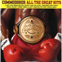 Commodores ‎– All The Great Hits|1986    Motown ‎– ZL 72051