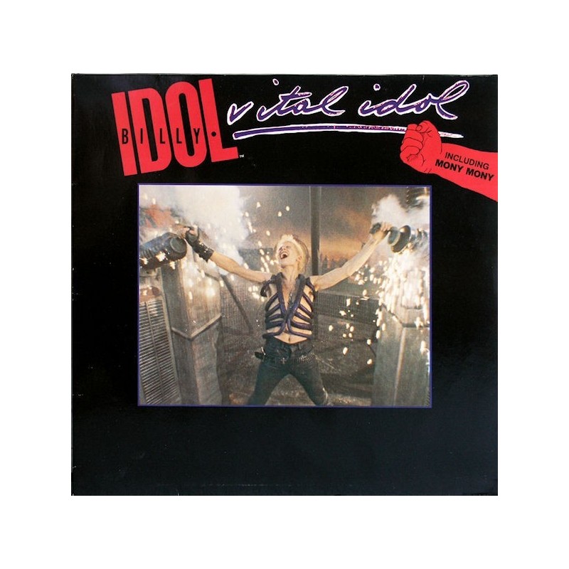 Idol ‎Billy– Vital Idol|1985    Chrysalis ‎– 207 077