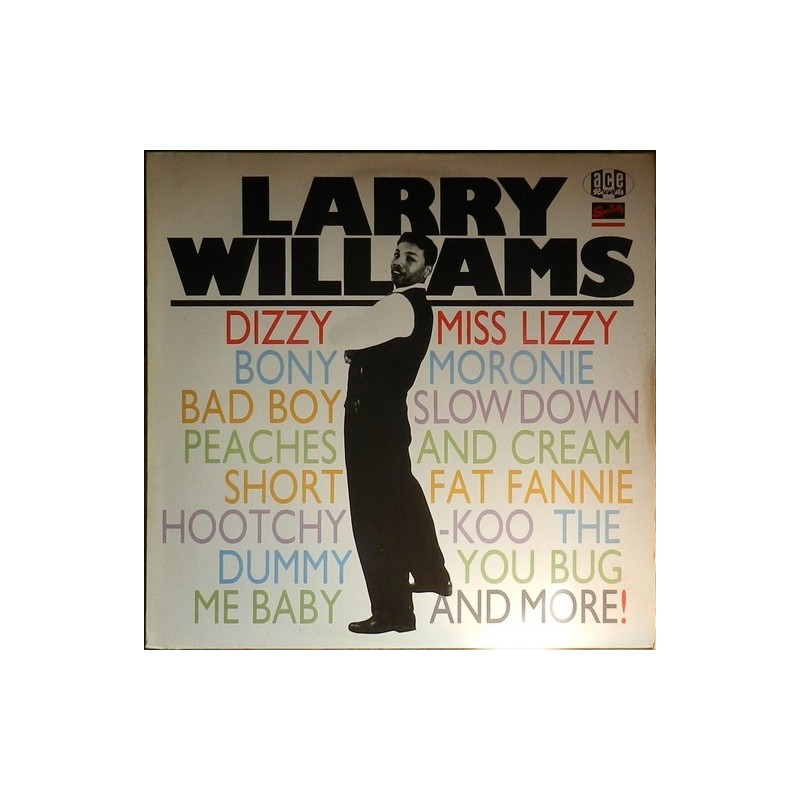 Williams Larry  ‎– Dizzy Miss Lizzy|1985      Ace ‎– CH 129