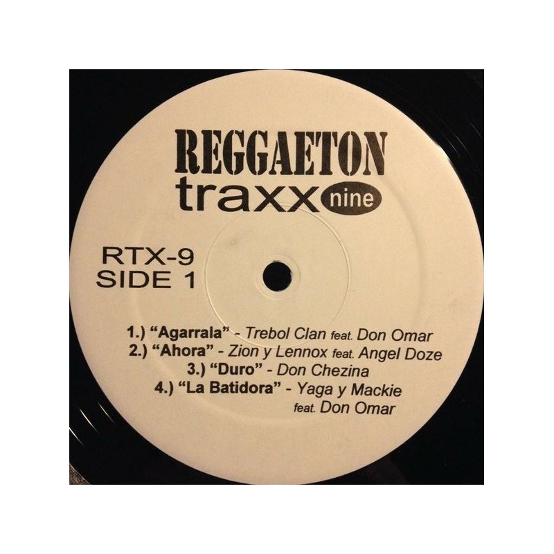 Various ‎– Reggaeton Traxx Nine|RTX-9 Maxi Single