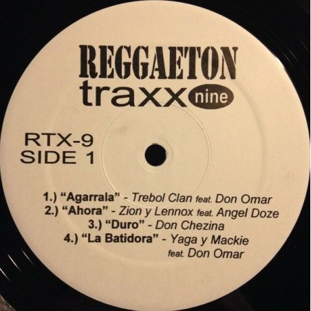 Various ‎– Reggaeton Traxx Nine|RTX-9 Maxi Single