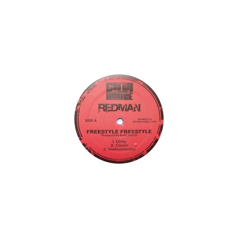 Redman ‎– Freestyle Freestyle / Walk In Gutta|2007 GILH-1200 Maxi Single