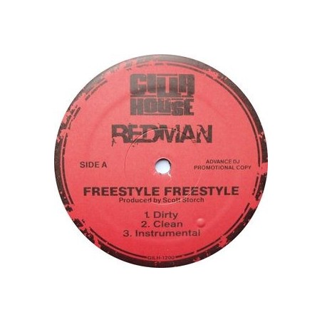 Redman ‎– Freestyle Freestyle / Walk In Gutta|2007 GILH-1200 Maxi Single