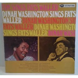 Washington ‎Dinah – Sings Fats Waller|1969    Mercury International ‎– 134 621 MFY