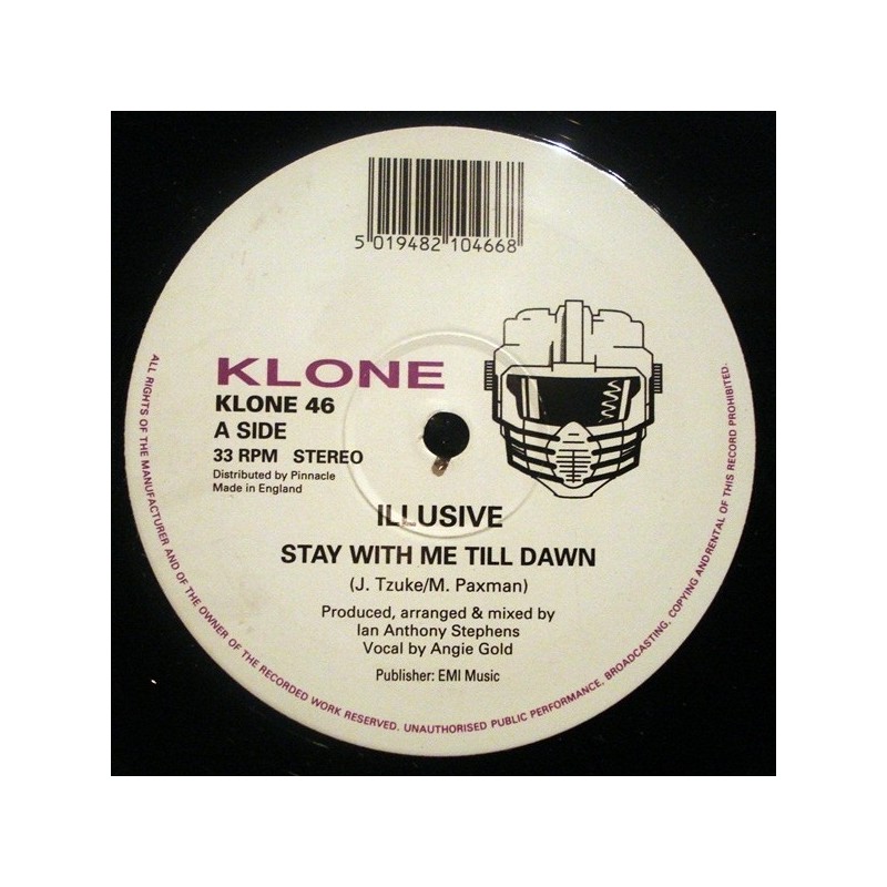 Illusive ‎– Stay With Me Till Dawn|1997 KLONE 46 Maxi Single