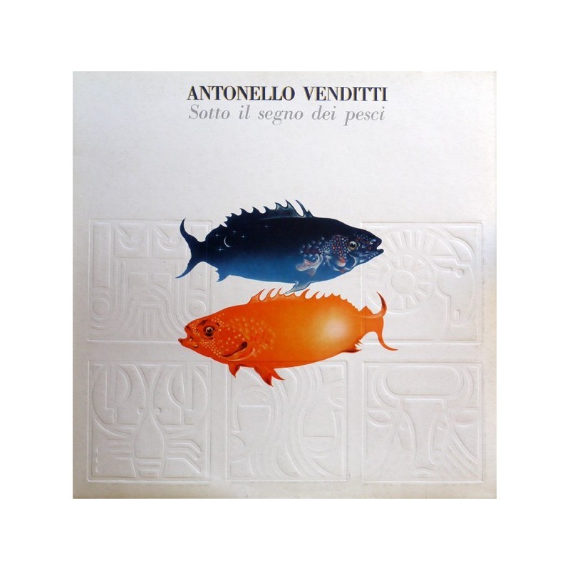 Venditti ‎Antonello – Sotto Il Segno Dei Pesci|1978     Philips ‎– 6323 056