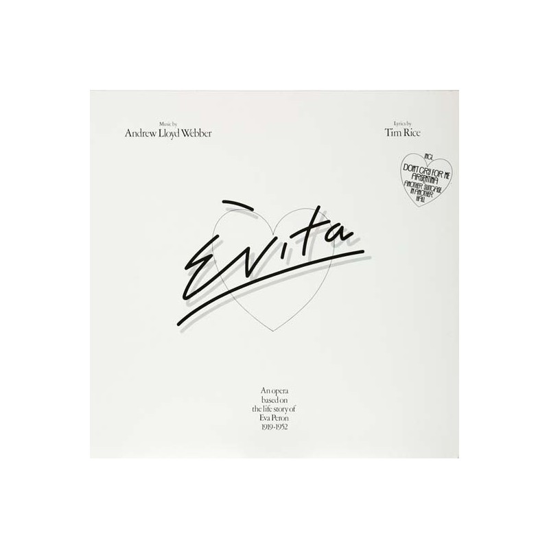 Webber Andrew Lloyd/ Tim Rice – Evita|1976 MCA Records – 300 757 Webber Andrew Lloyd/ Tim Rice – Evita|1976 MCA Records – 300 757