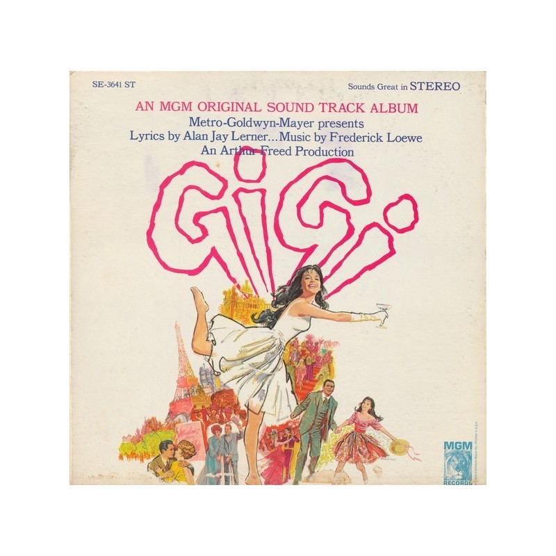 Various ‎– Gigi - Original Cast Soundtrack Album|MGM Records ‎– SE-3641 ST