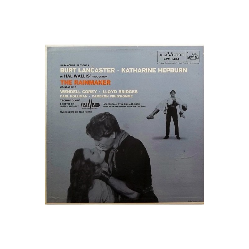 Soundtrack-Alex North ‎– The Rainmaker|1957     RCA Victor ‎– LPM-1434