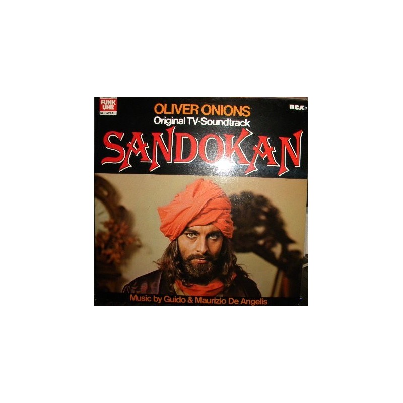 Original TV-Soundtrack-Oliver Onions - M. & G. Orchestra– Sandokan -|1976      RCA Victor ‎– BL 31191
