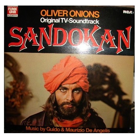 Original TV-Soundtrack-Oliver Onions - M. & G. Orchestra– Sandokan -|1976      RCA Victor ‎– BL 31191