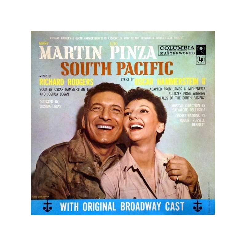 Musical – South Pacific|1957     Columbia Masterworks ‎– OL 4180-CBS 62239