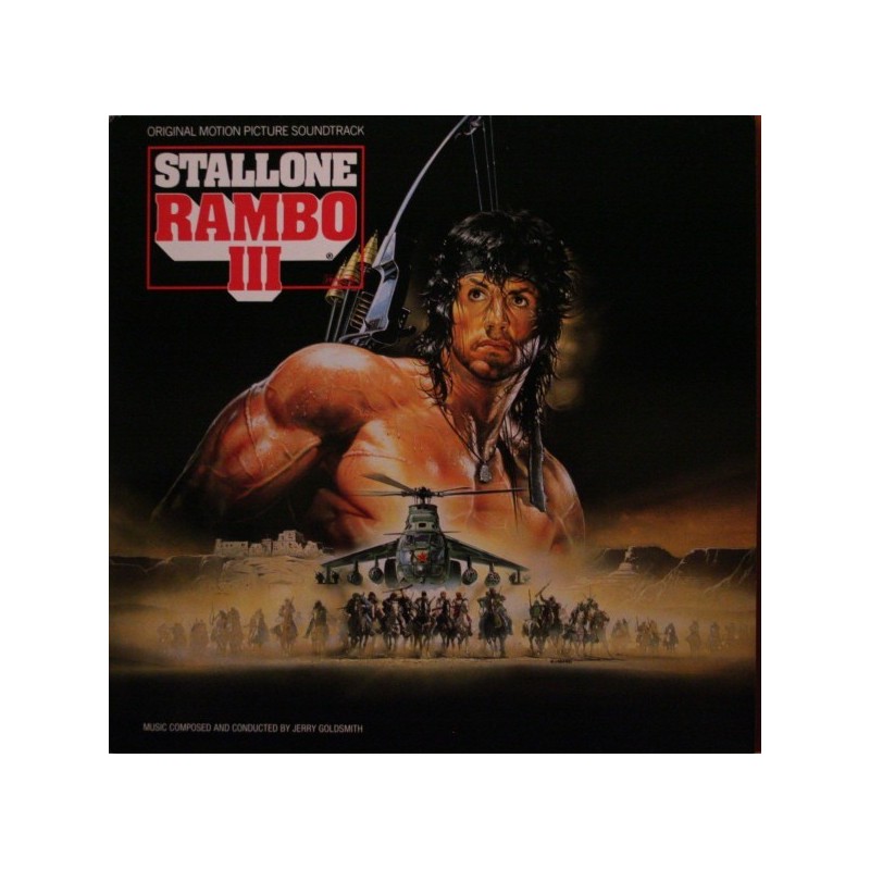 Original Motion Picture Soundtrack-Jerry Goldsmith ‎– Rambo III|1988      Scotti Bros. Records ‎– INT 147.334