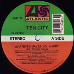 Ten City ‎– Whatever Makes You Happy|1990 Atlantic  0-86123 Maxi Single