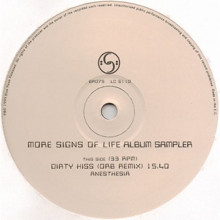 Various ‎– More Signs Of Life Album Sampler|1999  BR075