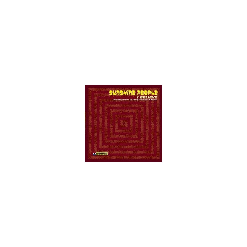 Sunshine People – I Believe|1999 FLAME 015-Maxisingle Sunshine People – I Believe|1999 FLAME 015-Maxisingle