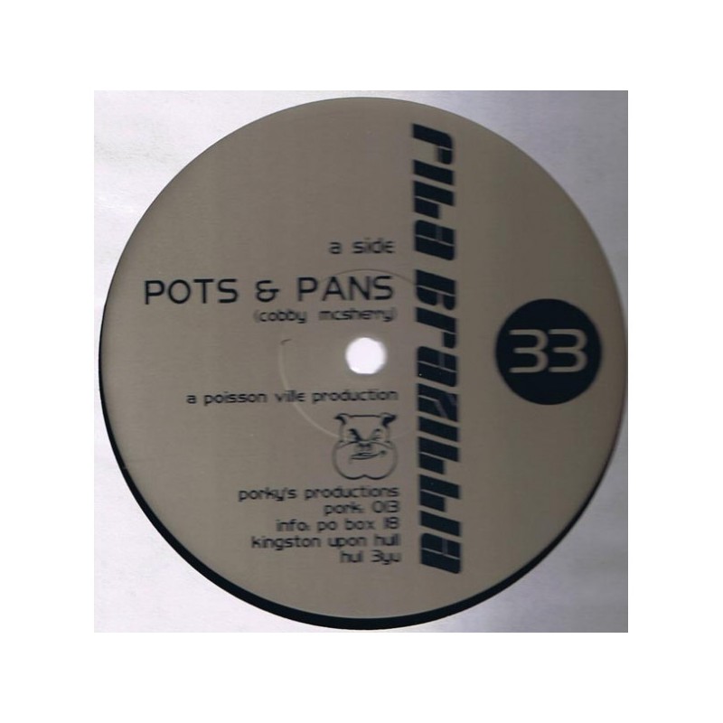 Fila Brazillia ‎– Pots & Pans / The Sheriff|1993     PORK 013-Maxisingle